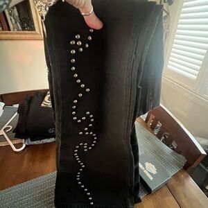 Idyllwind Black Denim with Unique Detailing